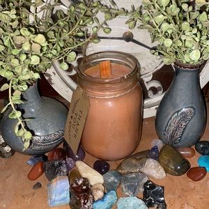 16 oz Soy Candle Pumpkin Ginger Streusel